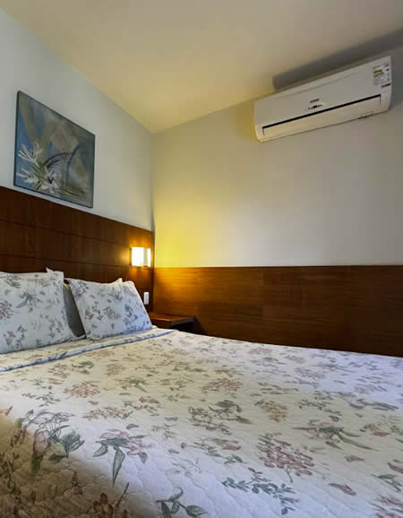 Cama de casal do Village Quádruplo